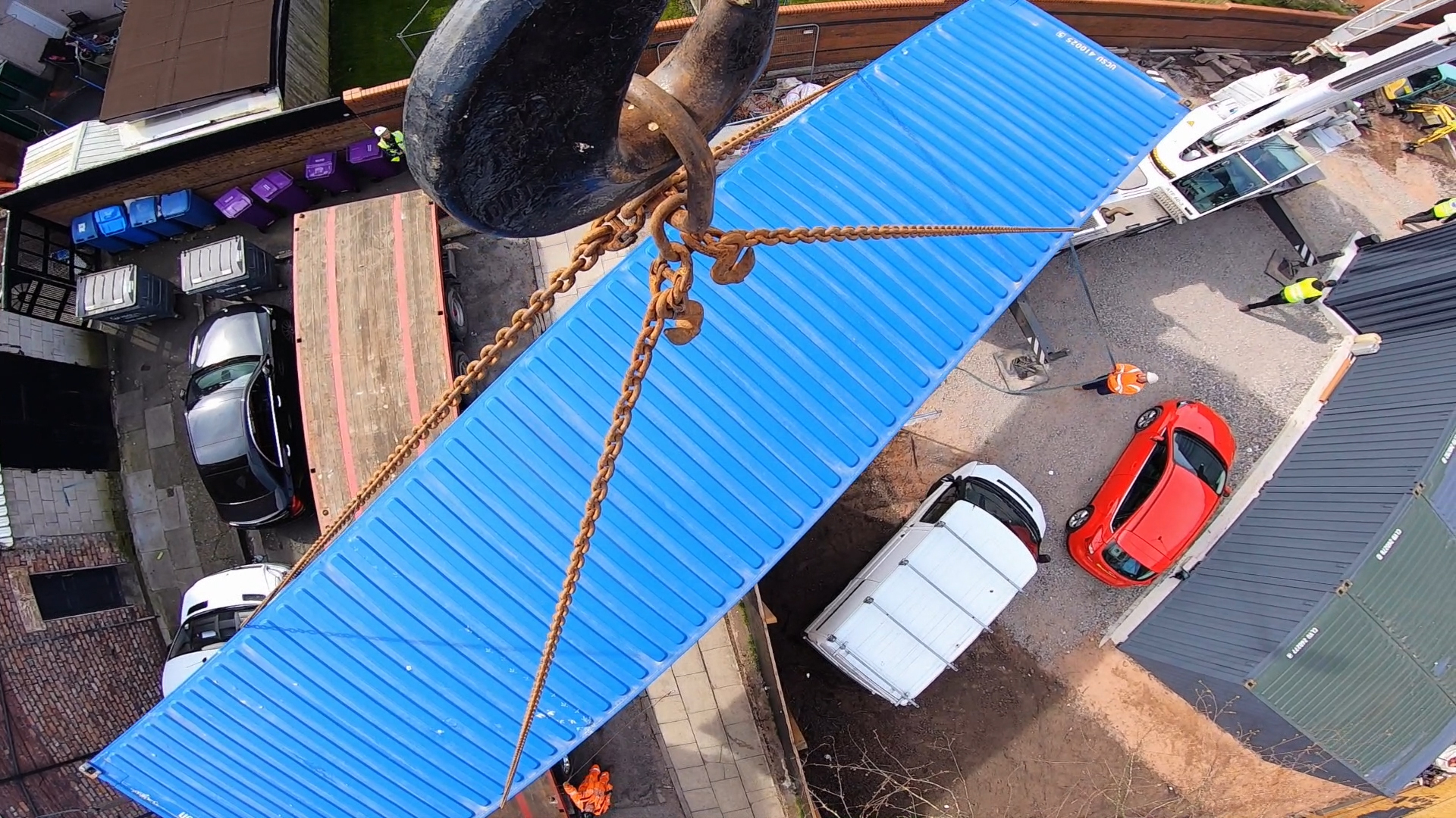 40footers start to change the Lodge Lane skyline Larnook
